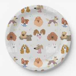 ドッグペットキッズパーティー ペーパープレート