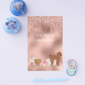 ドッグペットグルーミングシッティングビジネス輝き チラシ (シングル)