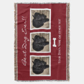 ドッグペットコラージュ|ドッグエ最高のバーバー|Instagram スローブランケット (正面縦)