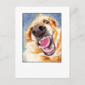 ドッグペットセルフィー – DNMポストカード ポストカード (正面)