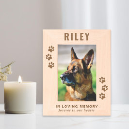 ドッグペット記念碑 レーザー彫刻フレーム