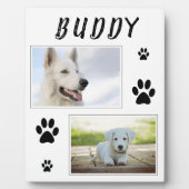 ドッグペット2フォトコラージュポープリントキープサケ フォトプラーク (正面)