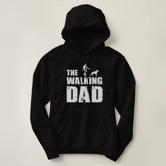 ドッグボクサー犬のオーナー犬のオーナー パーカ (デザイン正面)