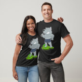 ドッグボディビルダーダンベルボディビル Tシャツ (ユニセックス)