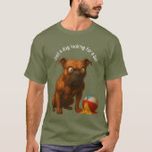 ドッグボール01 Tシャツ (正面)
