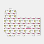 ドッグボーン グラフィティスタイル ベビーシャワーフェイバーボックス 2 フェイバーボックス (折り畳みなし)