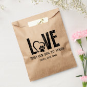 ドッグボーン ステーション ギフトバッグ フェイバーバッグ (封をした状態)