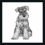 ドッグポスター/ウォールアートシュナウザー ポスター<br><div class="desc">シュナウザーバイヴィッキー狩り</div>