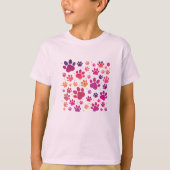 ドッグポーカラフル Tシャツ (正面)