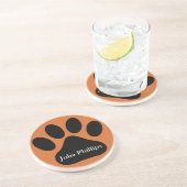 ドッグポーコースターinオレンジ コースター (側面)