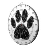 ドッグポースケッチインブラック ダーツボード (正面右)