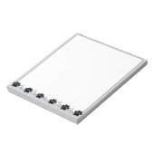 ドッグポーズアンドボーンズスケッチカスタム ノートパッド (回転)