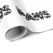 ドッグポーズカスタム文字 ラッピングペーパー (ロールコーナー)