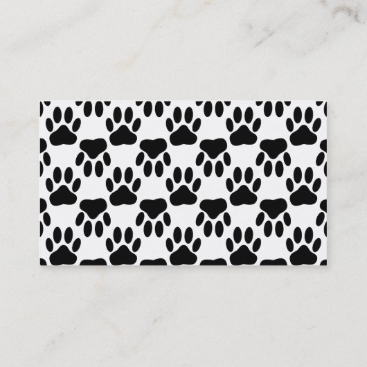 ドッグポーズカスタム 名刺 (裏面)