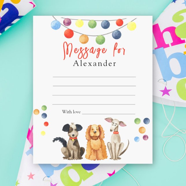 ドッグポーティキッズタイムカプセルメッセージ (クリエイターアップロード済み)