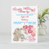 ドッグポーティ招待状 招待状 (スタンド正面)