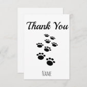 ドッグポートラックカスタム サンキューカード (正面/裏面)