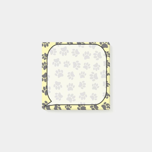 ドッグポートラックスピーチバブル ポストイット (正面)