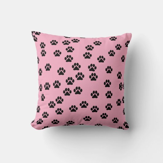 ドッグポーパターン装飾用クッション クッション (正面)