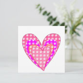 ドッグポープリントとピンクのハート (スタンド正面)