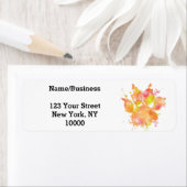 ドッグポープリントウォーター絵画カラーのカスタム ラベル (インサイチュ)