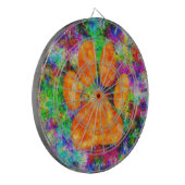 ドッグポープリントウォーター色 ダーツボード (正面左)