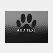 ドッグポープリントカスタム ドアマット (正面)