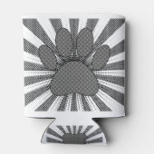 ドッグポープリントマンガスタイル 缶クーラー (裏面)