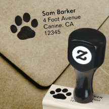 ドッグポープリント差出人住所かわいいペットキャニンポー