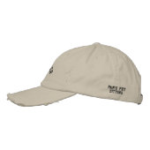 ドッグポープリント |ドッグウォーカーカスタム文字 刺繍入りキャップ (左)