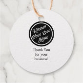 ドッグポーペットビジネスロゴ フェイバータグ (裏面)