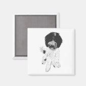 ドッグマグネット マグネット (正面/裏面)