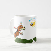 ドッグマグ🐶 コーヒーマグカップ (正面左)
