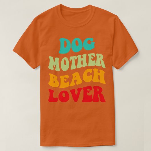 ドッグマザービーチ恋人III Tシャツ (デザイン正面)