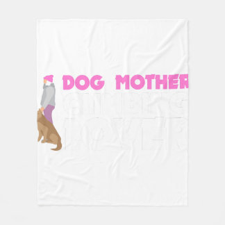 ドッグマザー登山恋人 フリースブランケット
