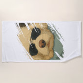 ドッグマックスビーチタオル ビーチタオル (正面)