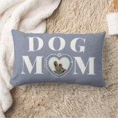 ドッグママハートロケットパーソナライズされた装飾用クッション ランバークッション (ブランケット)