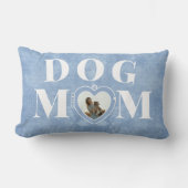 ドッグママハートロケットパーソナライズされた装飾用クッション ランバークッション (正面)