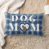 ドッグママハートロケットパーソナライズされた装飾用クッション ランバークッション (ブランケット)