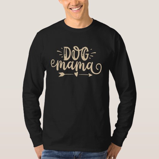 ドッグママペおもしろいット Tシャツ (正面)