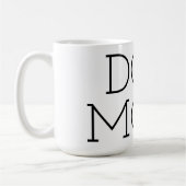 ドッグママボストンテリア コーヒーマグカップ (左)