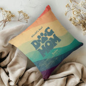 ドッグママレトログルーヴィパーソナライズされた クッション