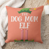 ドッグママ小妖精や小人マッチングファミリーグループクリスマスパーティー クッション (ブランケット)