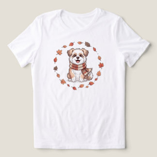 ドッグママ秋版 | ホワイトのみ トライブレンドTシャツ