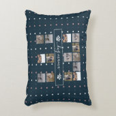 ドッグママ5写真記念 アクセントクッション (正面(垂直))