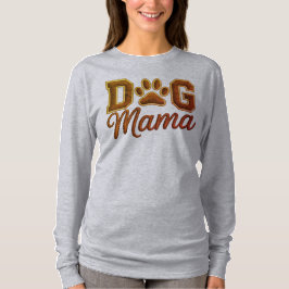 ドッグママ かわいいペット好き Tシャツ