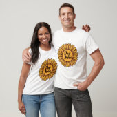 ドッグママ ひまわり かわいい 花 ペット好きな人へのギフト Tシャツ (ユニセックス)