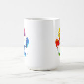 ドッグママ フューベイビー 母の日 誕生日 新しい子犬 コーヒーマグカップ (中央)