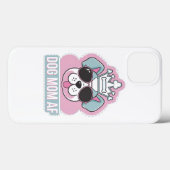 ドッグママAF -おもしろい犬ママデザイン Case-Mate iPhoneケース (裏面 (横))