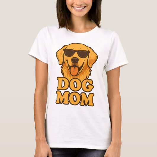 ドッグママTシャツ Tシャツ (正面)
